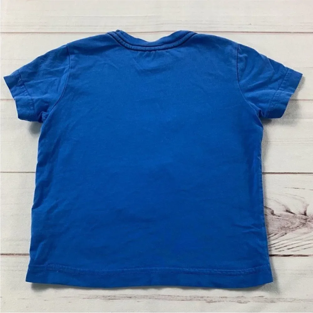 Hanna Andersson Blue Tiger Appliqué Shirt